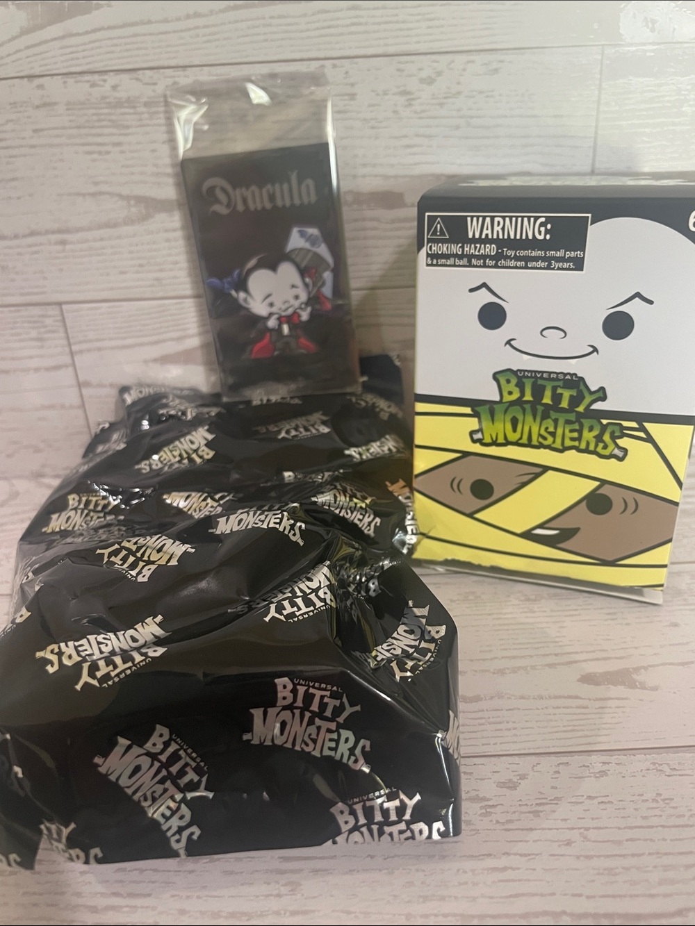 NWT - Universal - Bitty Monsters - Dracula - Sealed Bag